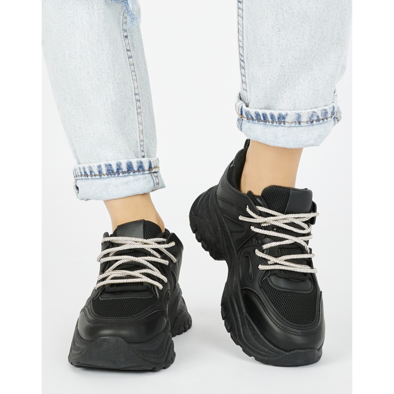 Scarpe da ginnastica nere da donna nero