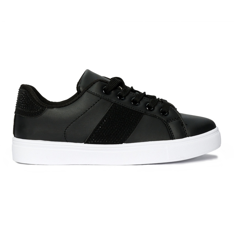 Sneakers nere sulla piattaforma nero