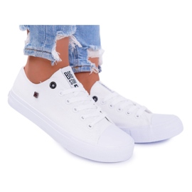 Sneakers Basse Classiche da Donna Big Star AA274010 Bianche bianco