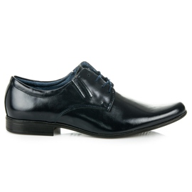 Lucca Scarpe stringate formali blu