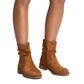 Stivali da cowboy marroni da donna marrone