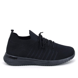 Sharpe Scarpe sportive a calzino nere nero