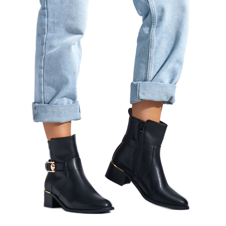 Stivaletti eleganti neri nero