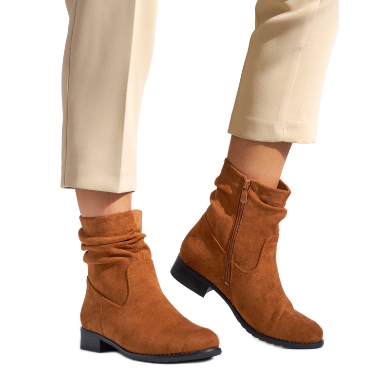 Stivali da cowboy marroni da donna marrone