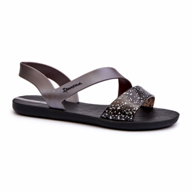 Sandali da donna 82429 Ipanema Vibe Sandal Fem Nero e Argento