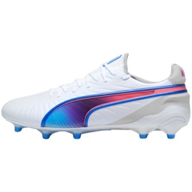 Scarpe da calcio Puma King Ultimate FG/AG 107809 02 bianca