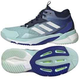 Scarpe Adidas Crazyflight 5 Mid IF9257 blu