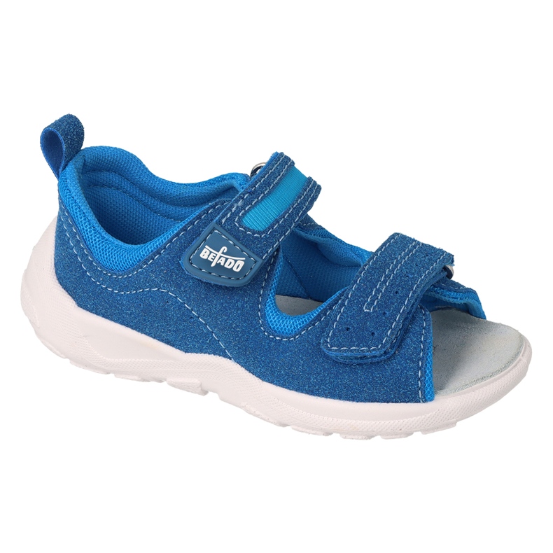 Sandali da bambino Befado con inserto in pelle 721P023 blu