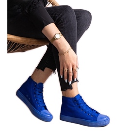 Sneakers alte blu di Raffie