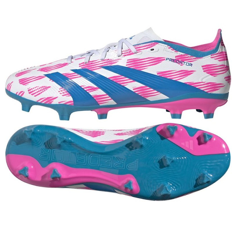 Scarpe Adidas Predator League Fg IG6262 bianca