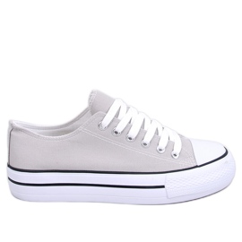 Sneakers classiche da donna Fargis Grey grigio