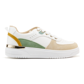Scarpe sportive da donna con plateau multicolore