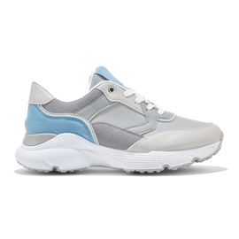 Scarpe da ginnastica blu da donna