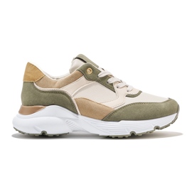 Scarpe da ginnastica verdi da donna verde