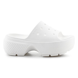 Infradito Crocs Stomp Slide 209346-0WV bianco