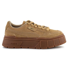 Scarpe Puma Mayze Stack in pelle scamosciata 383983 03 marrone