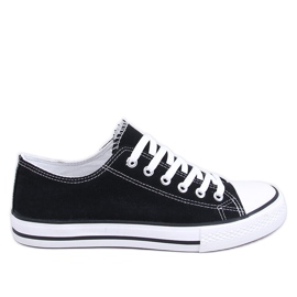 Sneakers classiche da donna Basic Black nero