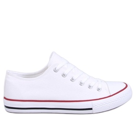 Sneakers classiche da donna Basic White bianco