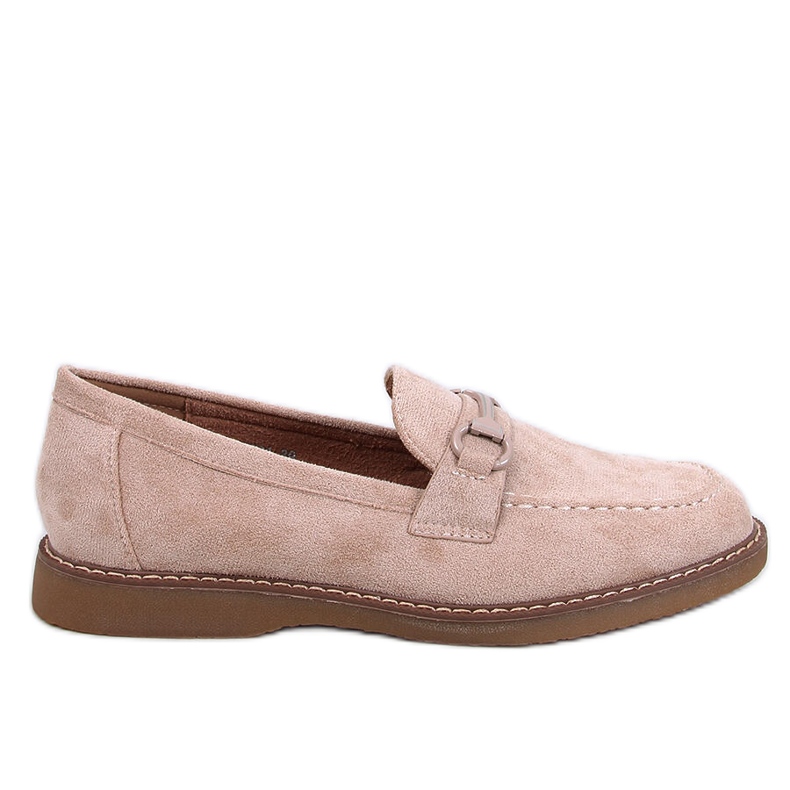 Mocassini da donna Vaux Khaki beige