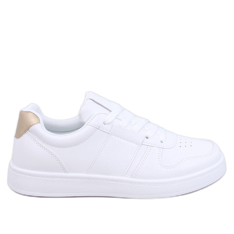 Sneakers Lemoro Gold da donna bianca