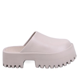 Zoccoli in schiuma Ernest Khaki beige
