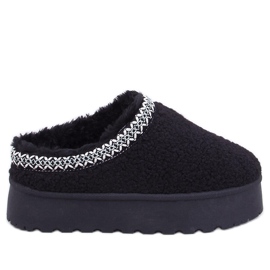 Doposci corti con montone Lamb Black nero