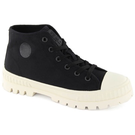 Sneakers alte nere stringate Big Star OO274008 nero