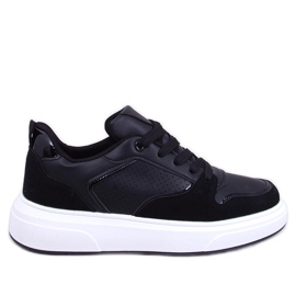 Restante Sneakers nere con suola alta nero