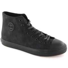 Sneakers alte isolanti da uomo, nere Big Star OO174247 nero
