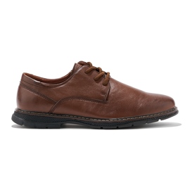 Scarpe stringate da uomo marrone