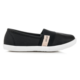 Bella Star Calzature tessili per ragazze nero