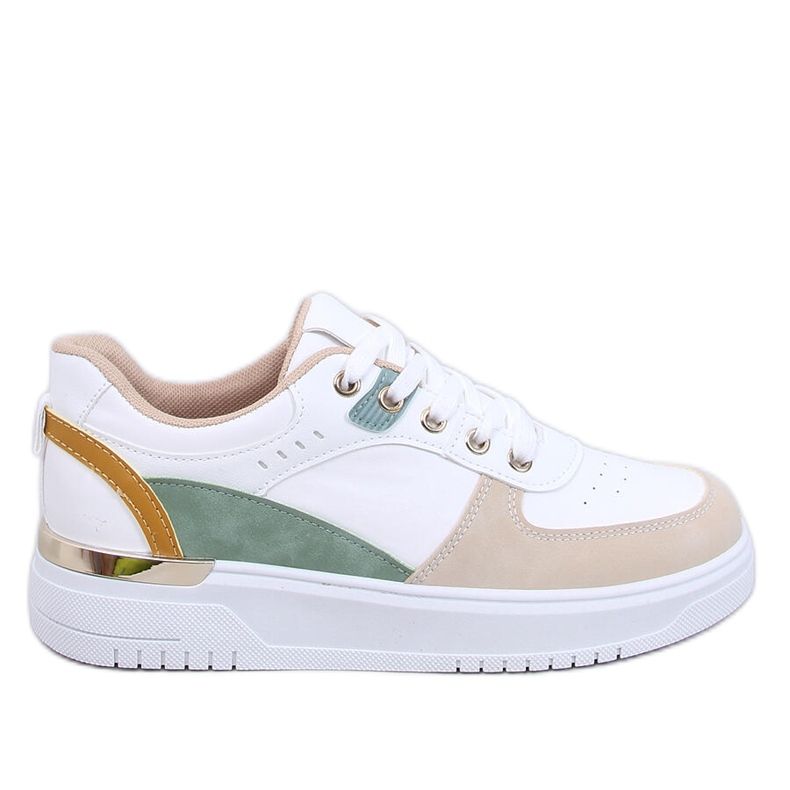 Scarpe da ginnastica Asker Apricot da donna bianca