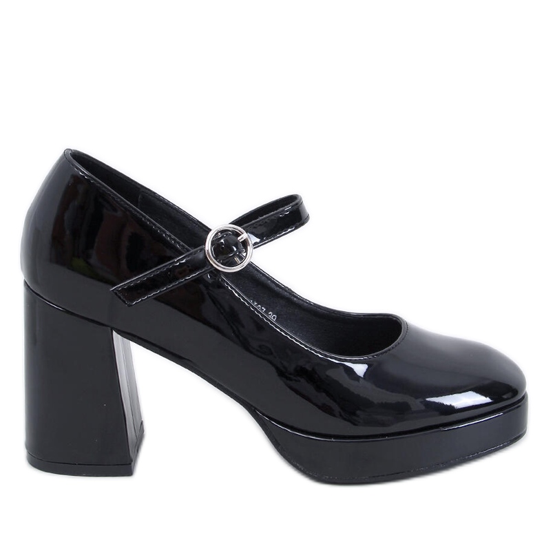 Sorel Décolleté con plateau nere nero