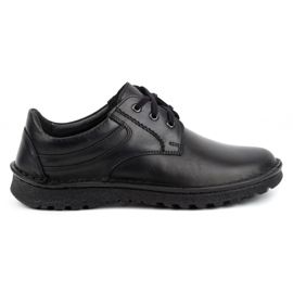 Kampol Scarpe classiche da uomo 15KAM, in pelle nera nero