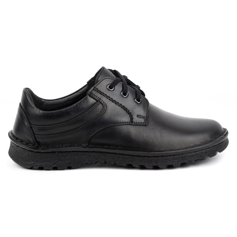 Kampol Scarpe classiche da uomo 15KAM, in pelle nera nero