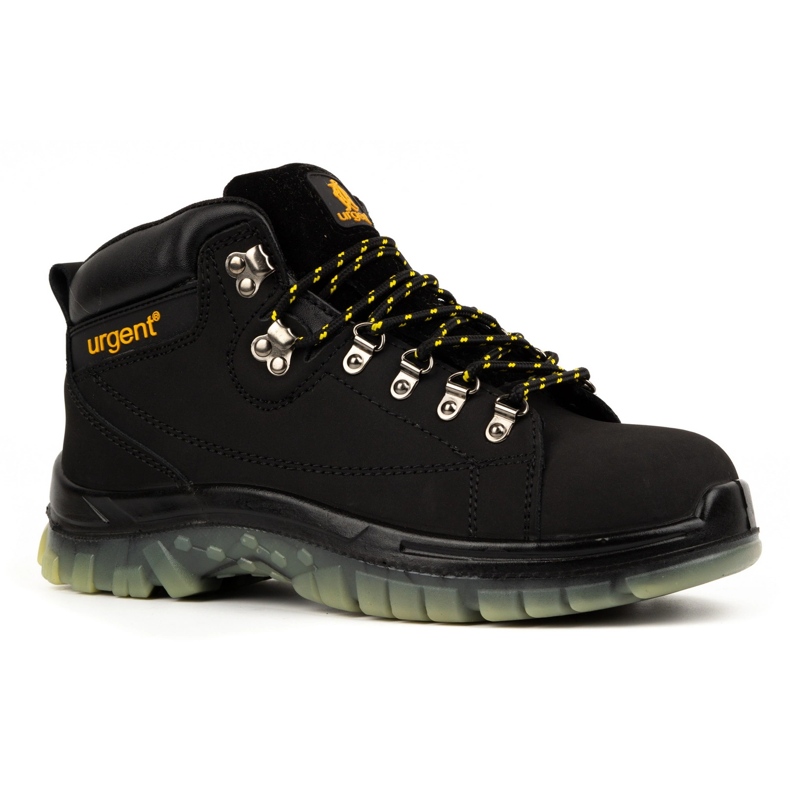 Scarpe da lavoro da uomo URGENT 114/S1 Nero con puntale
