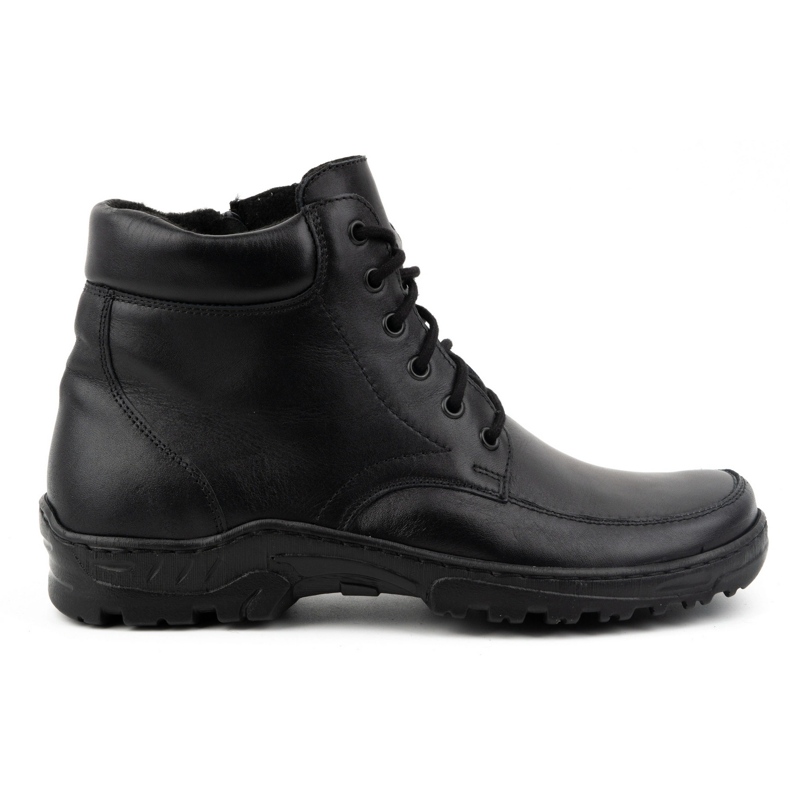 WASAK Stivaletti isolanti da uomo, in pelle Polish 0151W, neri nero