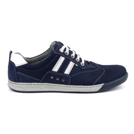 Sneakers da uomo blu navy 28KAM KAMPOL
