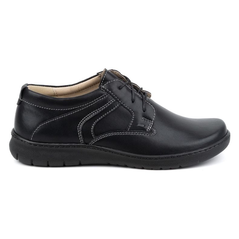 Olivier Scarpe da donna in pelle 0819 nere nero