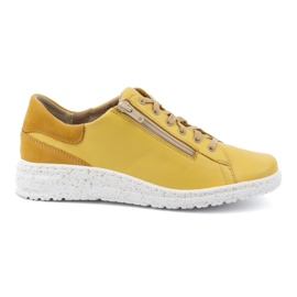 WASAK Sneakers da donna in pelle 0720W gialle giallo