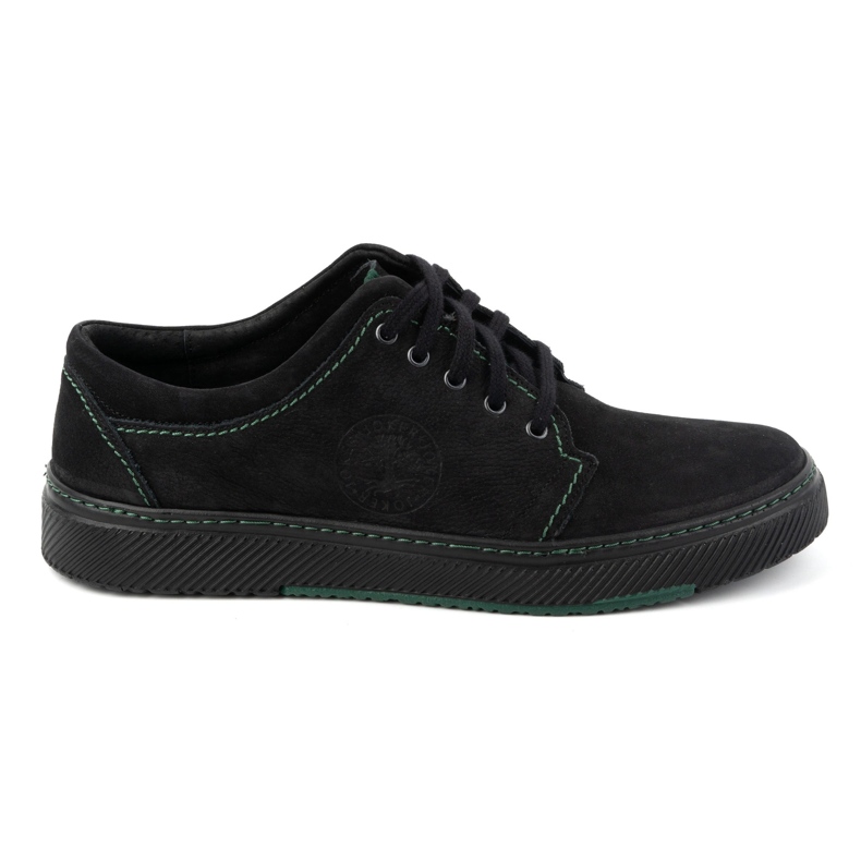Joker Scarpe casual in pelle da uomo 894J Nero