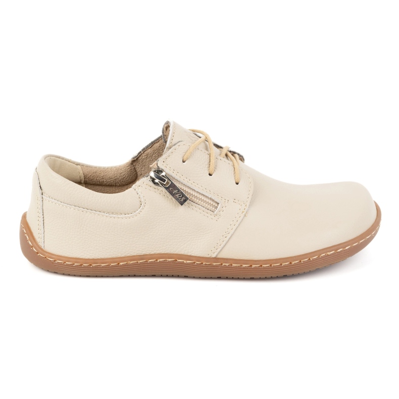 Olivier Scarpe da donna minimaliste in pelle a piedi nudi 1244, beige