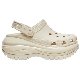 Zoccolo Crocs Mega Crush 207988-2Y2 beige