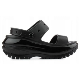 Zoccoli Crocs Classic Mega Crush 207989-001 nero