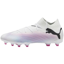 Scarpe da calcio Puma Future 7 Pro FG/AG 107707 01 bianca