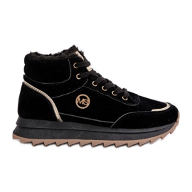 Scarpe sportive isolanti da donna su piattaforma Nero Ariatte