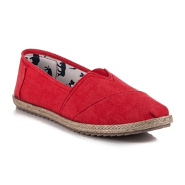 Mckeylor Espadrillas senza lacci rosso