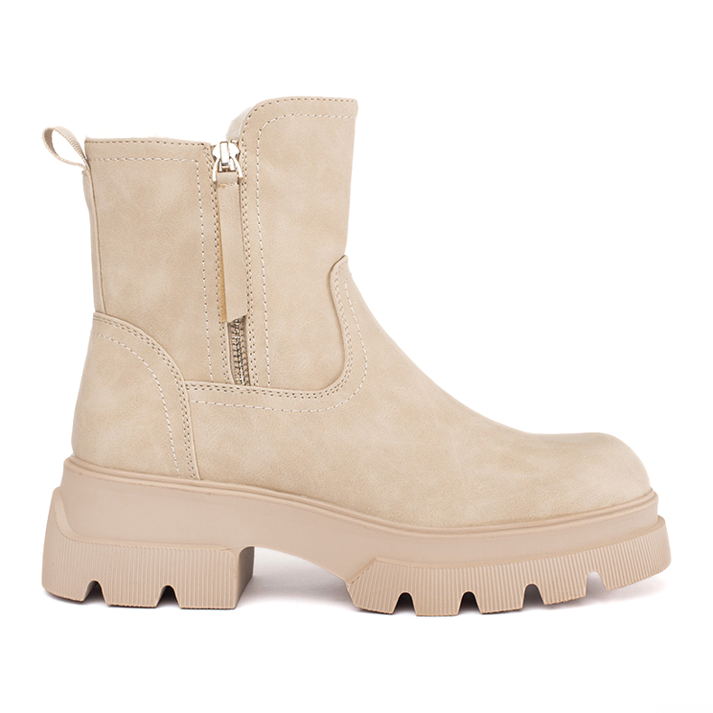 Stivali isolanti da donna beige di Sergio Leone