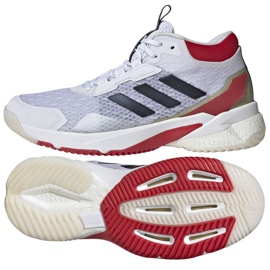 Scarpe Adidas Crazyflight 5 Mid IG1611 bianca
