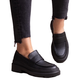 Scarpe nere realizzate in ecopelle Seraphin nero